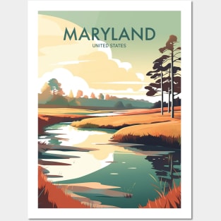 MARYLAND Posters and Art